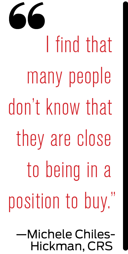 Quote from Michele Chiles-Hickman, CRS