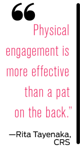 Rita Tayenaka quote
