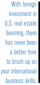 dealing with international clients