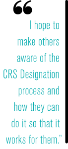 Quote from Fran Bixler, CRS
