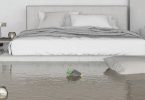 bedroom flooded