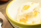 peach ice cream
