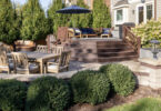 expansive backyard