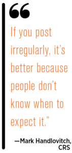 quote from Mark Handlovitch
